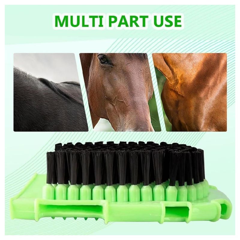 ZooVenture Brosse de toilettage pour cheval