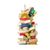 Pawzy Jouet de mordillage en bois pour perroquet