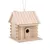 Pawzy Maison en bois pour oiseaux d'extérieur