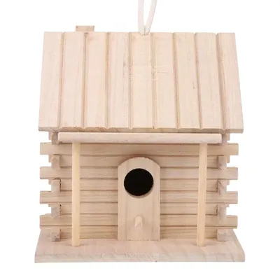 Pawzy Maison en bois pour oiseaux d'extérieur