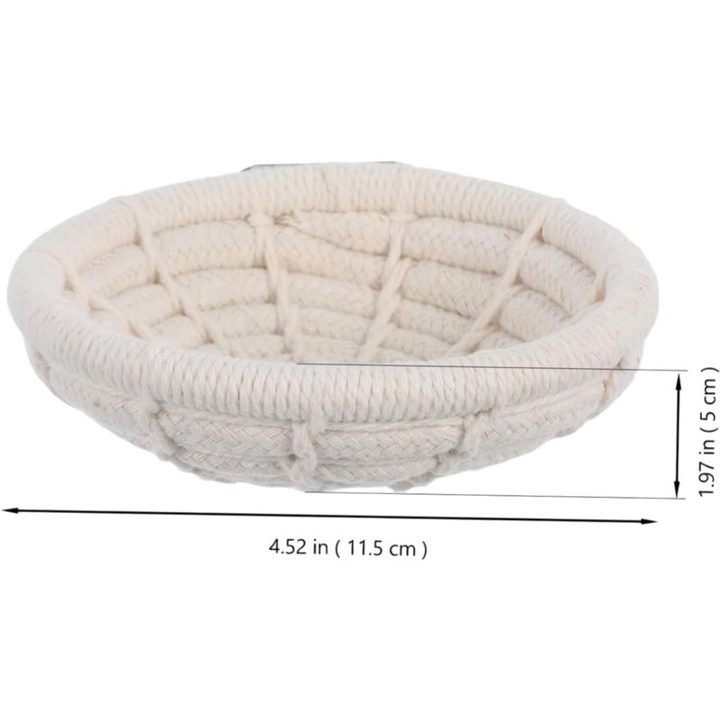 Pawzy Nid en coton tissé main pour petits oiseaux