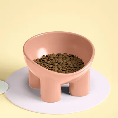 Zoomtopia Bol de nourriture pour chat surélevé