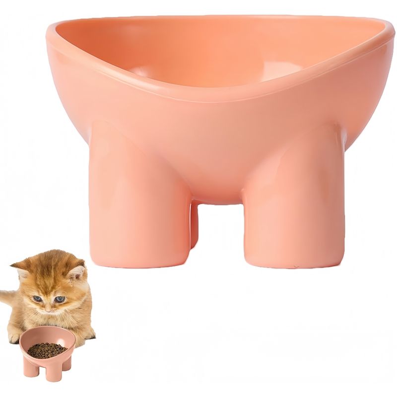 Zoomtopia Bol de nourriture pour chat surélevé