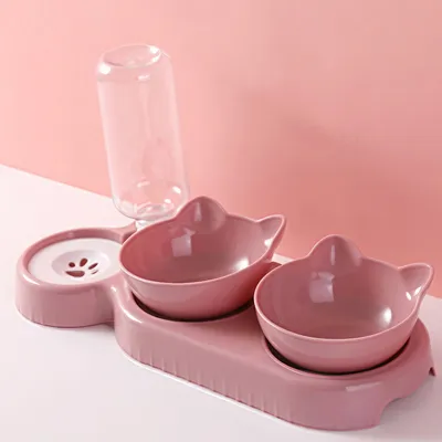 Zoomtopia Double gamelle anti-basculement pour chien et chat