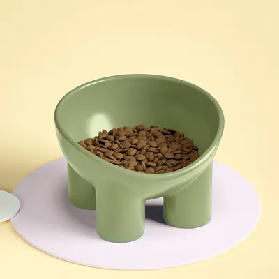 Zoomtopia Bol de nourriture pour chat surélevé