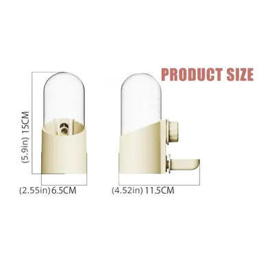 Pawzy Distributeur d'eau anti-fuite pour perroquet