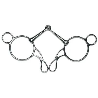 ZooVenture Mors en forme de H pour cheval