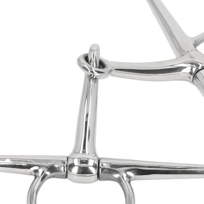 ZooVenture Mors articulé à anneau pour cheval