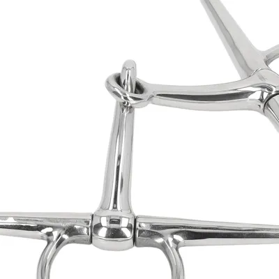 ZooVenture Mors articulé à anneau pour cheval