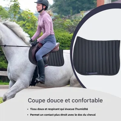 ZooVenture Coussin de selle pour poney et cheval