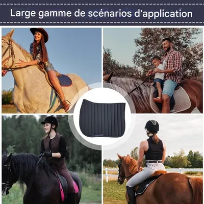 ZooVenture Coussin de selle pour poney et cheval