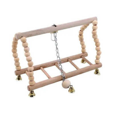 Zoomtopia Balançoire à oiseaux en bois