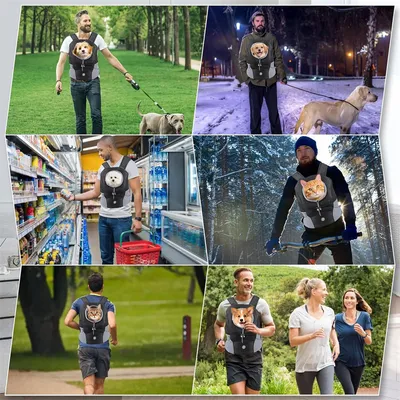 Pawzy Sac à dos pour animaux de compagnie pliable