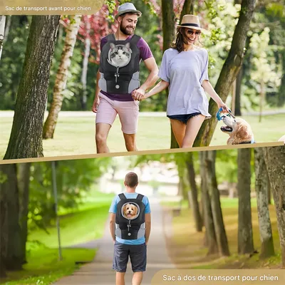 Pawzy Sac à dos pour animaux de compagnie pliable