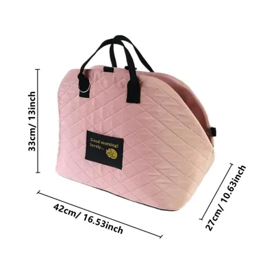 Zoomtopia Sac de voyage matelassé pour petit chien