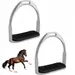 ZooVenture Estribos y silla de montar inglesa para caballo