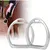 ZooVenture Étriers légers en aluminium poli pour cheval