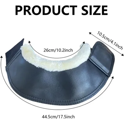 ZooVenture Cloches pour sabots en laine d'agneau pour chevaux