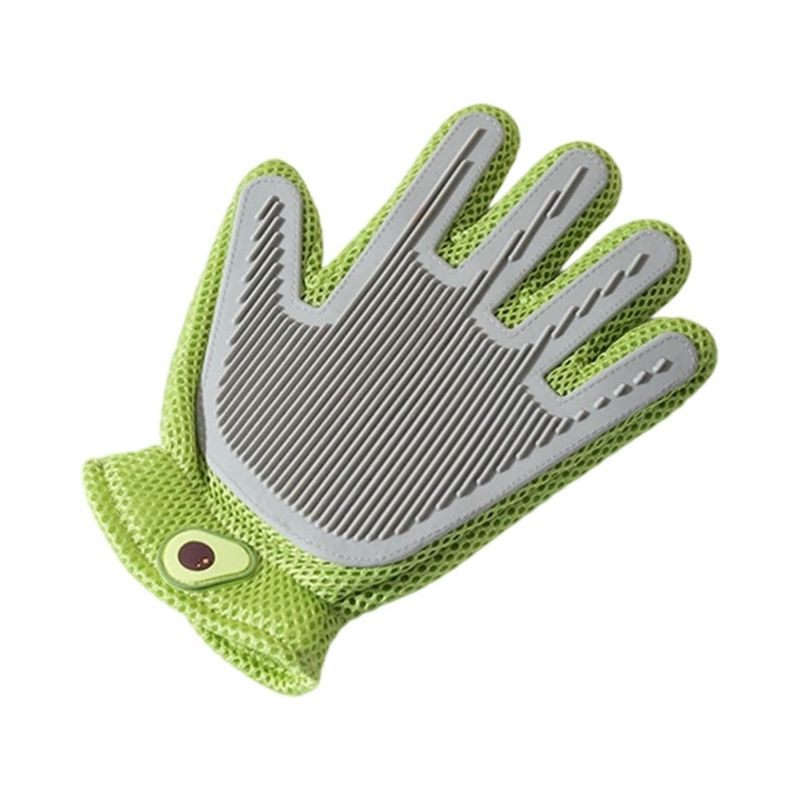 Pawzy Gant de toilettage pour animaux