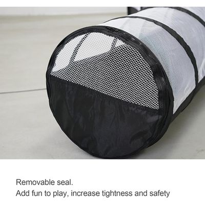 Pawzy Tunnel pliable pour chat d'intérieur