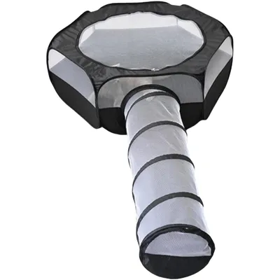 Pawzy Tunnel pliable pour chat d'intérieur