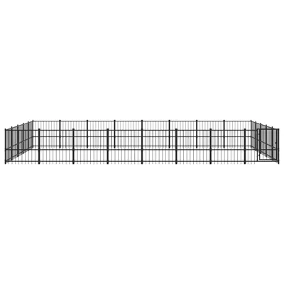 vidaXL chenil pour chien Acier
