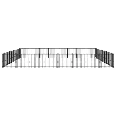 vidaXL chenil pour chien Acier vidaXL chenil pour chien Acier