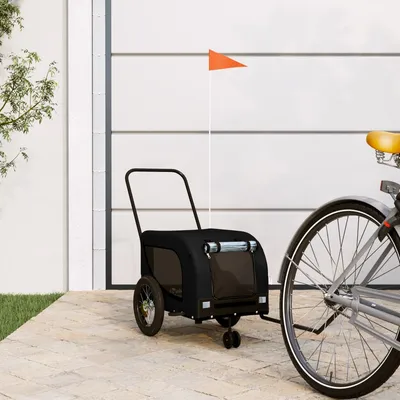 vidaXL Remorque de vélo pour chien Oxford