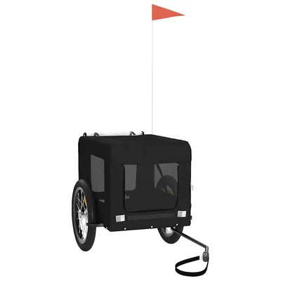 vidaXL remorque de vélo pour animaux de compagnie Fer vidaXL remorque de vélo pour animaux de compagnie Fer