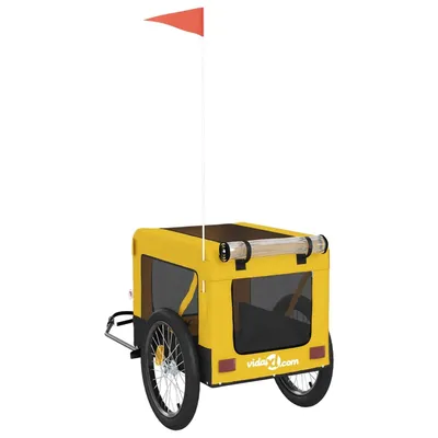 vidaXL remorque de vélo pour animaux de compagnie Fer vidaXL remorque de vélo pour animaux de compagnie Fer