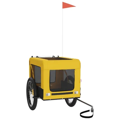 vidaXL remorque de vélo pour animaux de compagnie Fer vidaXL remorque de vélo pour animaux de compagnie Fer