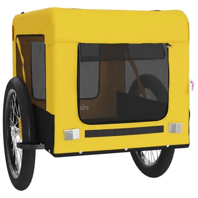 vidaXL remorque de vélo pour animaux de compagnie Fer vidaXL remorque de vélo pour animaux de compagnie Fer