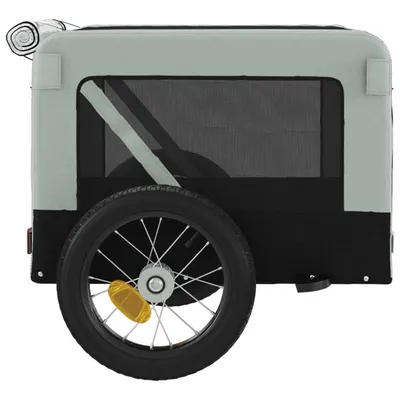 vidaXL remorque de vélo pour animaux de compagnie Fer vidaXL remorque de vélo pour animaux de compagnie Fer