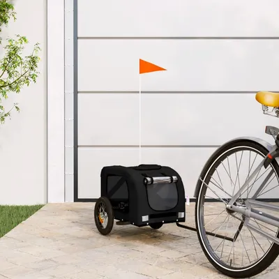 vidaXL Remorque de vélo pour chien Oxford