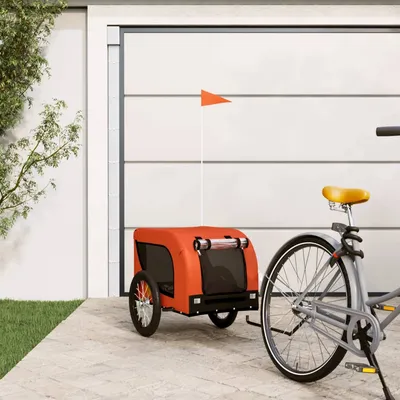 vidaXL Remorque de vélo pour chien Oxford