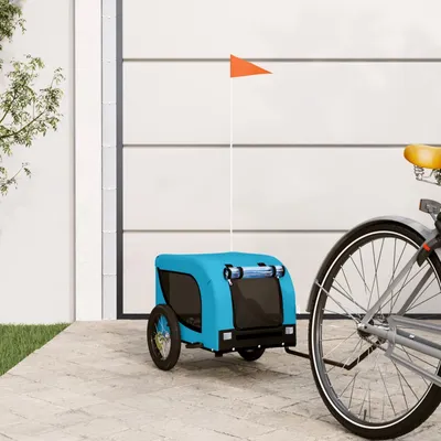 vidaXL Remorque de vélo pour chien Oxford