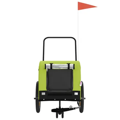 vidaXL Remorque de vélo pour chien Oxford