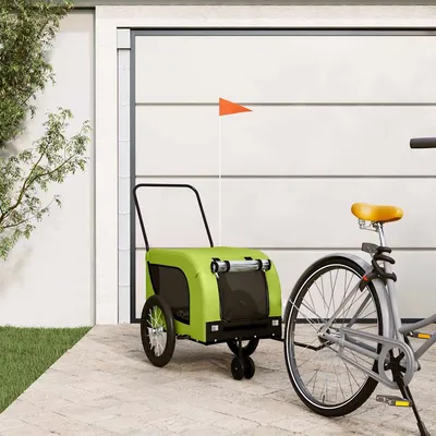 vidaXL Remorque de vélo pour chien Oxford
