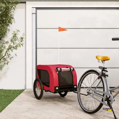 vidaXL Remorque de vélo pour chien Oxford