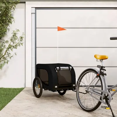 vidaXL Remorque de vélo pour chien Oxford