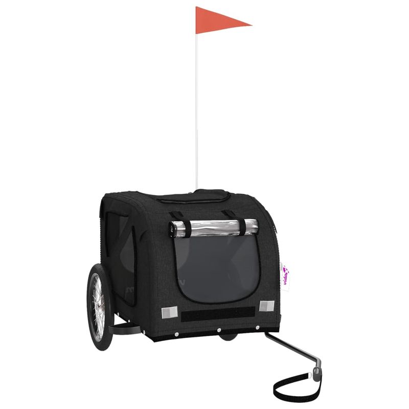 vidaXL remorque de vélo pour animaux de compagnie