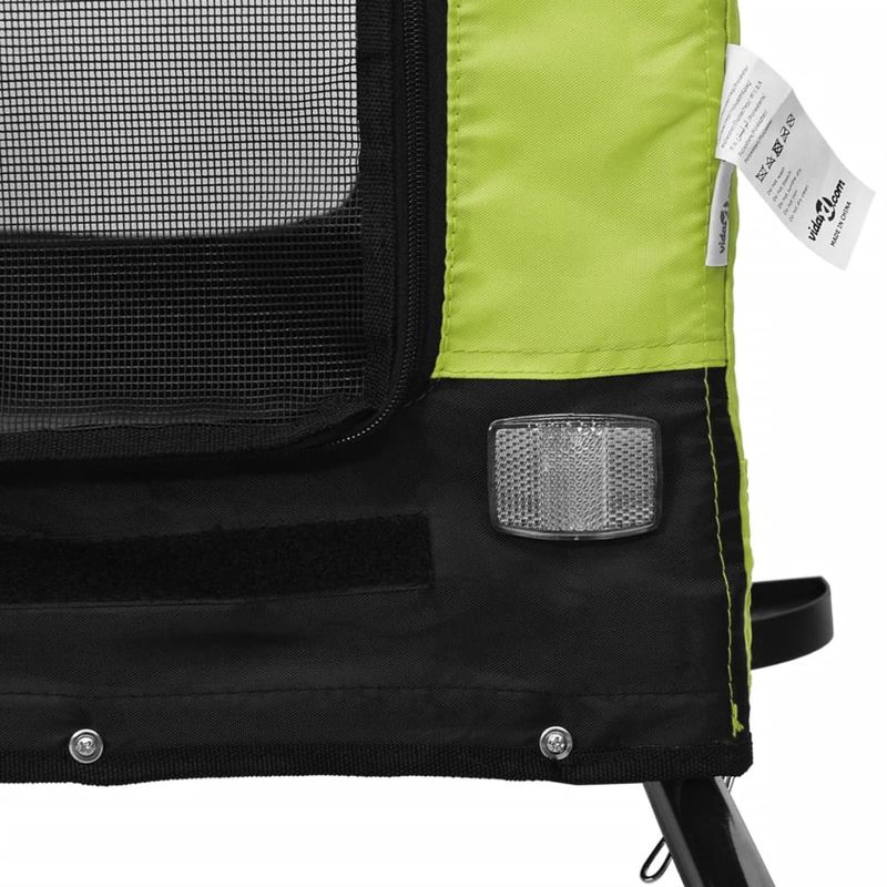 vidaXL remorque de vélo pour animaux de compagnie