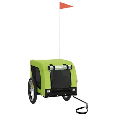 vidaXL remorque de vélo pour animaux de compagnie Fer