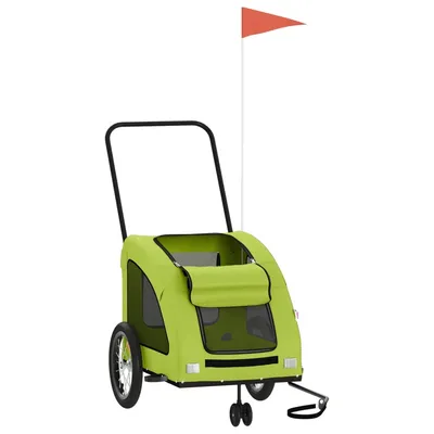 vidaXL Remorque de vélo pour chien Oxford