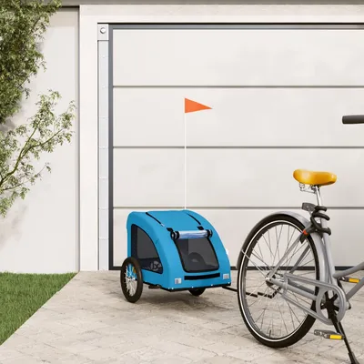 vidaXL Remorque de vélo pour chien Oxford