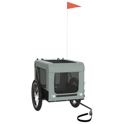vidaXL remorque de vélo pour animaux de compagnie Fer vidaXL remorque de vélo pour animaux de compagnie Fer