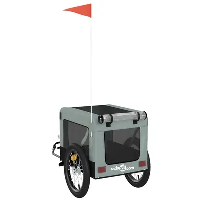 vidaXL remorque de vélo pour animaux de compagnie Fer vidaXL remorque de vélo pour animaux de compagnie Fer