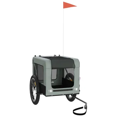 vidaXL remorque de vélo pour animaux de compagnie Fer vidaXL remorque de vélo pour animaux de compagnie Fer