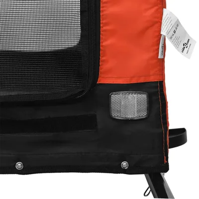 vidaXL remorque de vélo pour animaux de compagnie Fer vidaXL remorque de vélo pour animaux de compagnie Fer