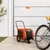 vidaXL remorque de vélo pour animaux de compagnie Fer vidaXL remorque de vélo pour animaux de compagnie Fer